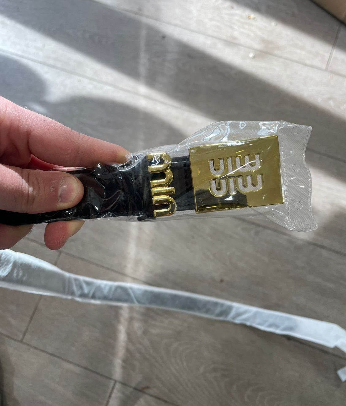CINTA MIU MIU 90 CM DONNA