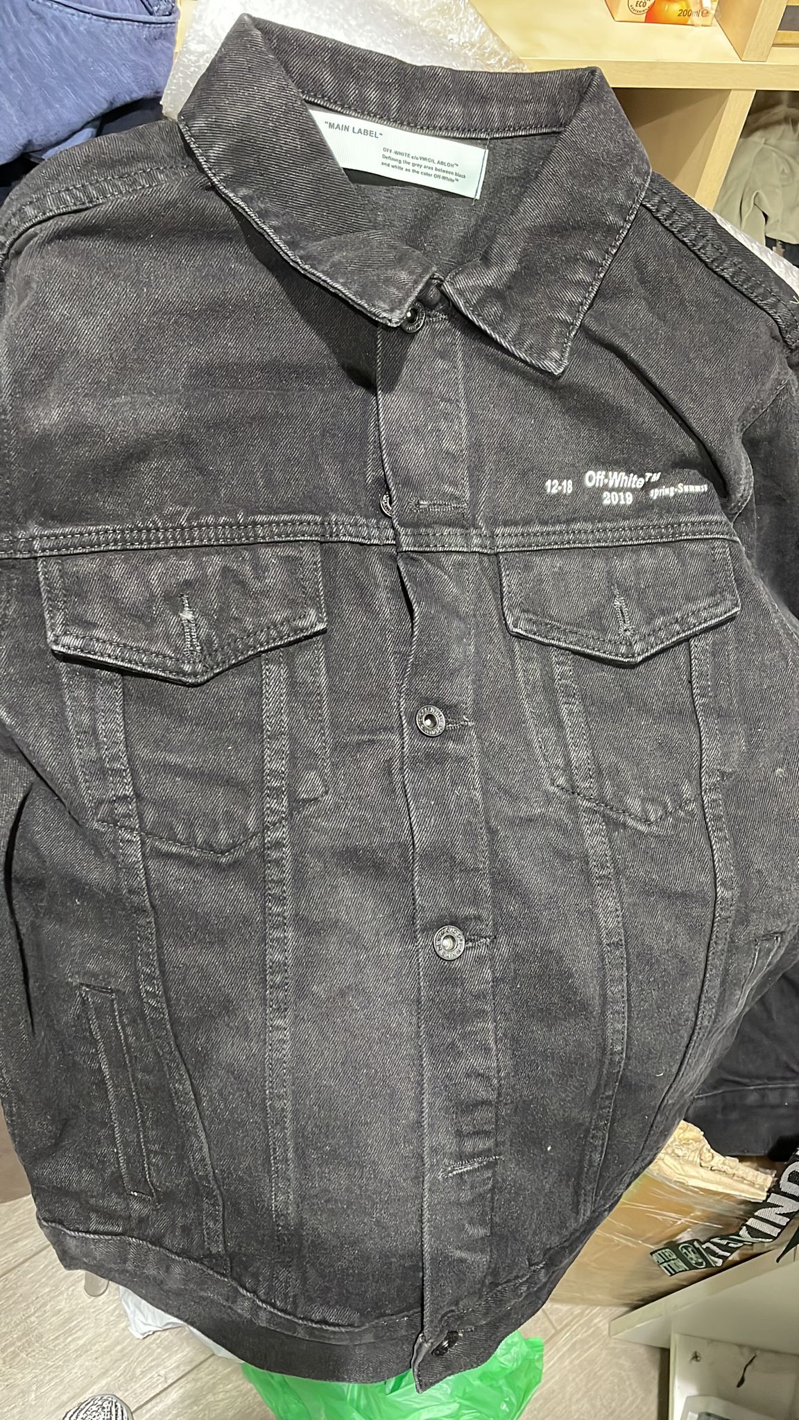 Giacca Jeans Off White S, M , L