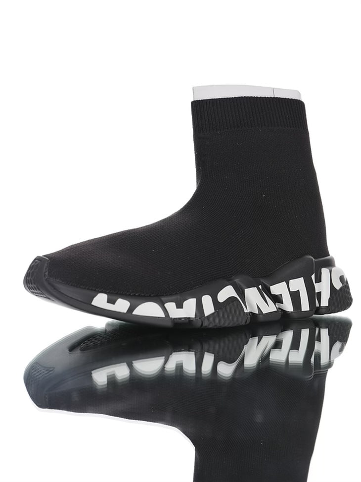 Balenciaga Speed Trainer Black Costumizzate