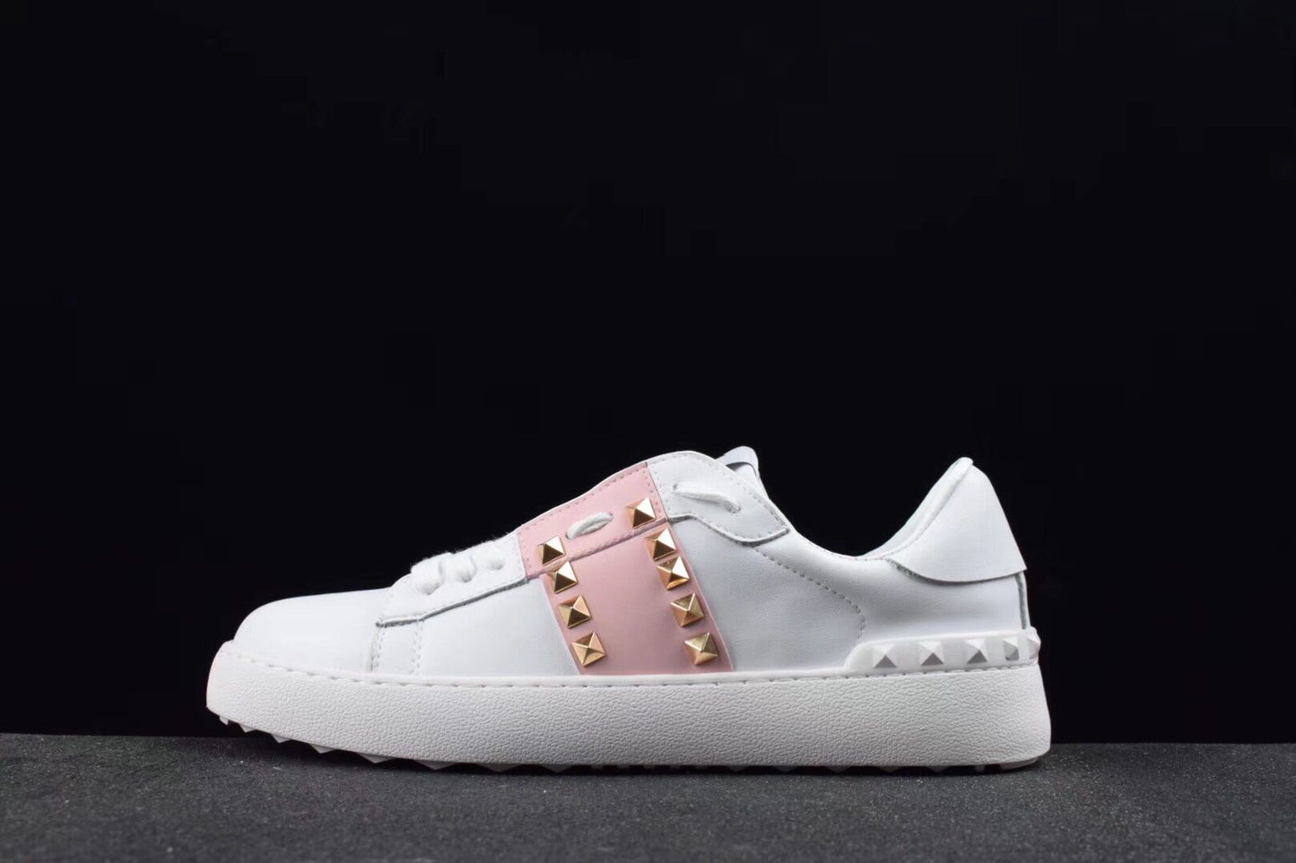 Valentino Bianche&Rosa Rockstud