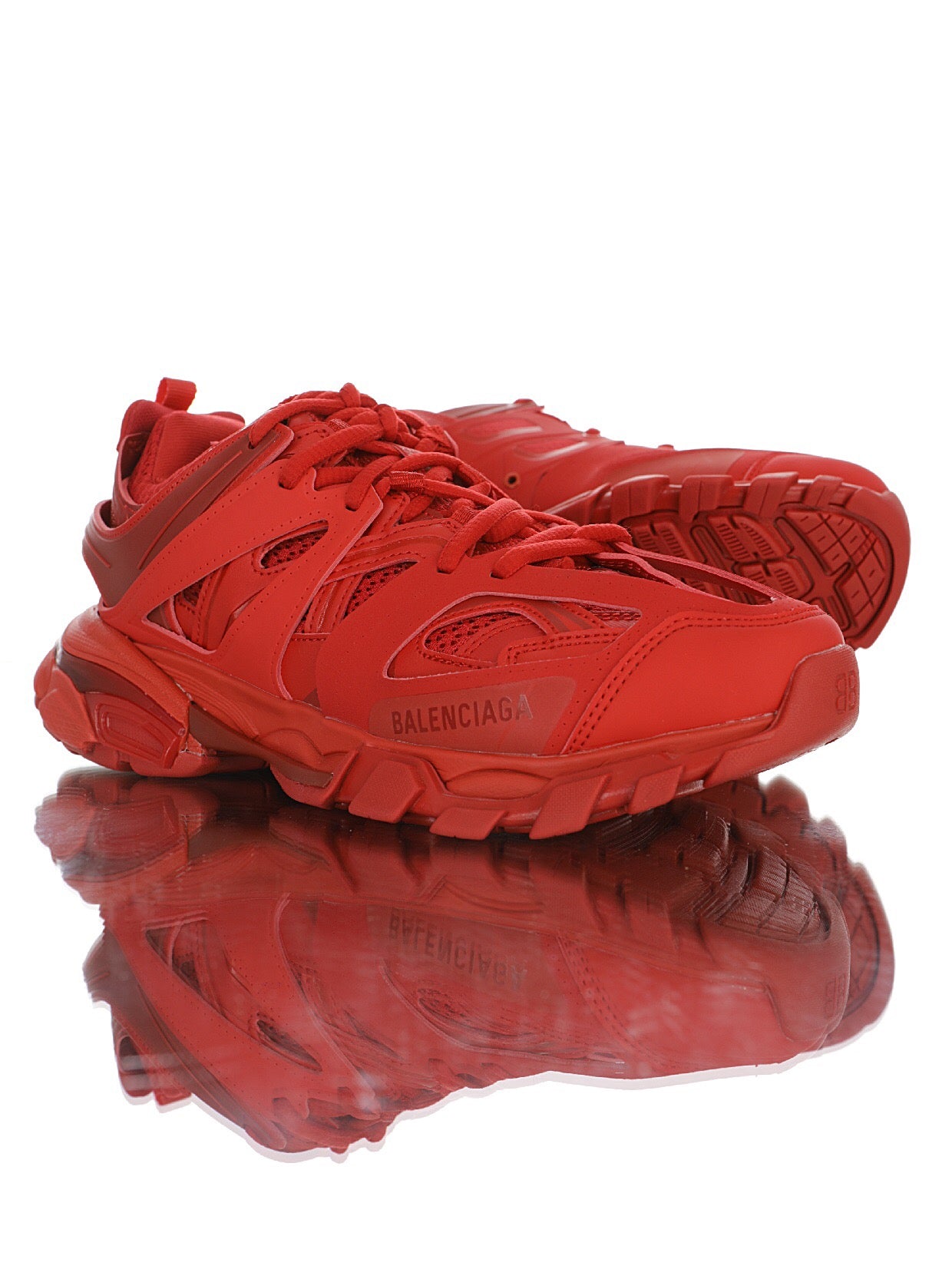 Balenciaga Track Rosso scuro