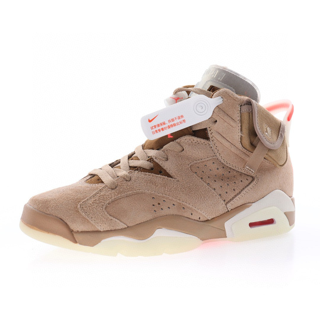Air Jordan 6 Retro Travis Scott 'British Khaki'