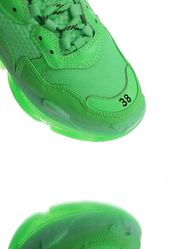 BALENCIAGA TRIPLE S GREEN TAGLIA 37