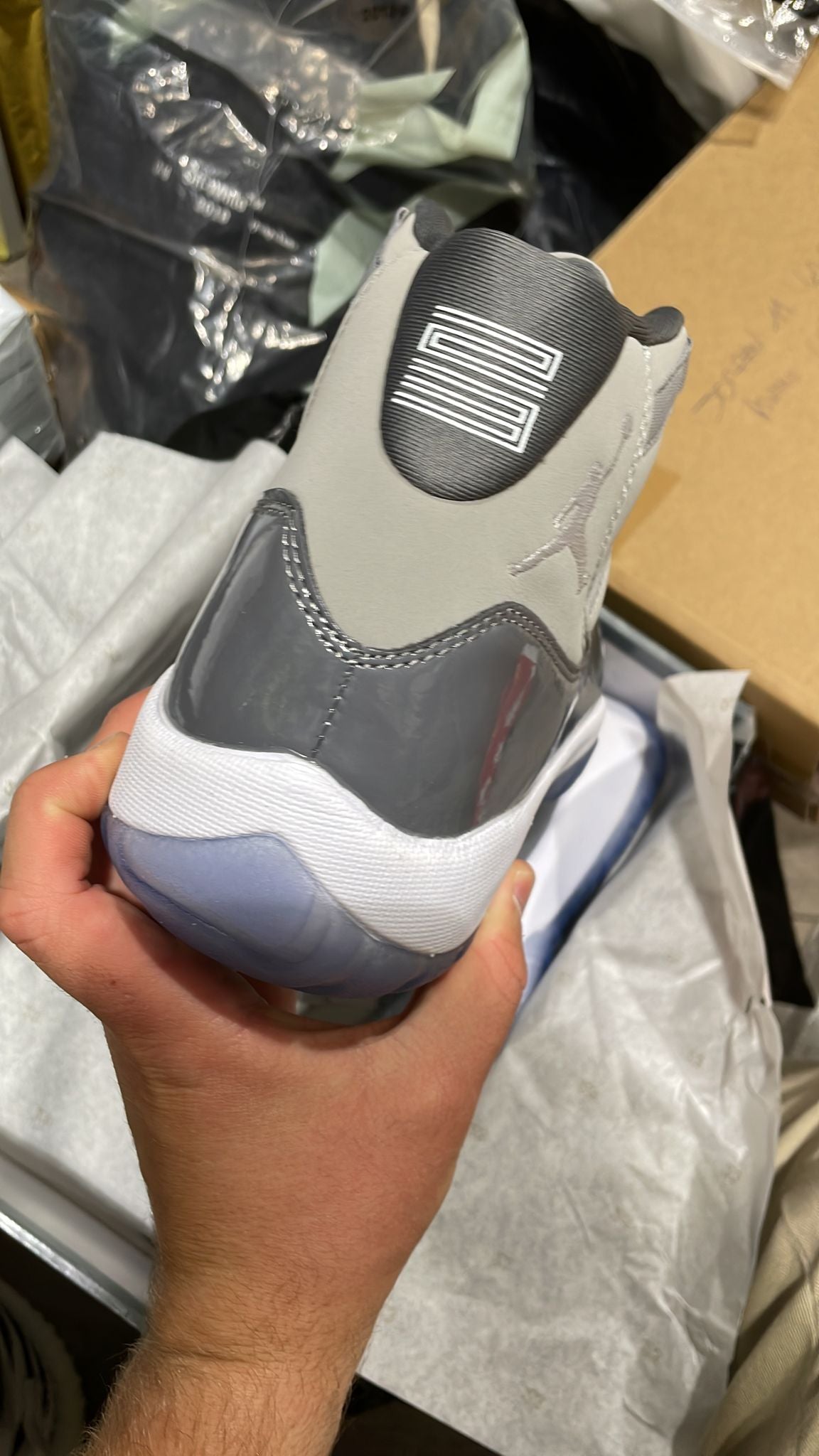 NIKE AIR JORDAN 11 COOL GREY TAGLIA 44