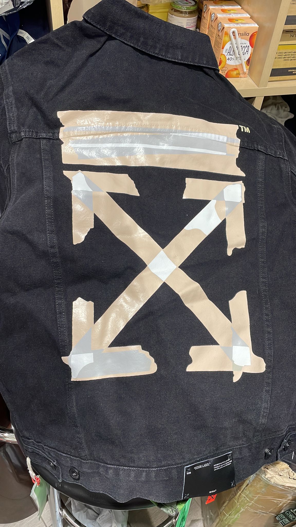 Giacca Jeans Off White S, M , L