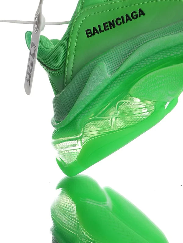 BALENCIAGA TRIPLE S GREEN TAGLIA 37
