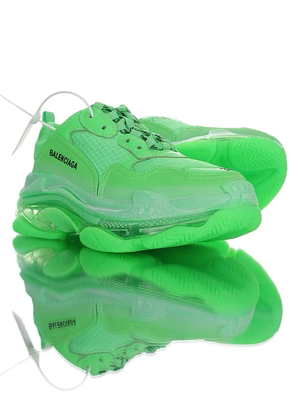 BALENCIAGA TRIPLE S GREEN TAGLIA 37