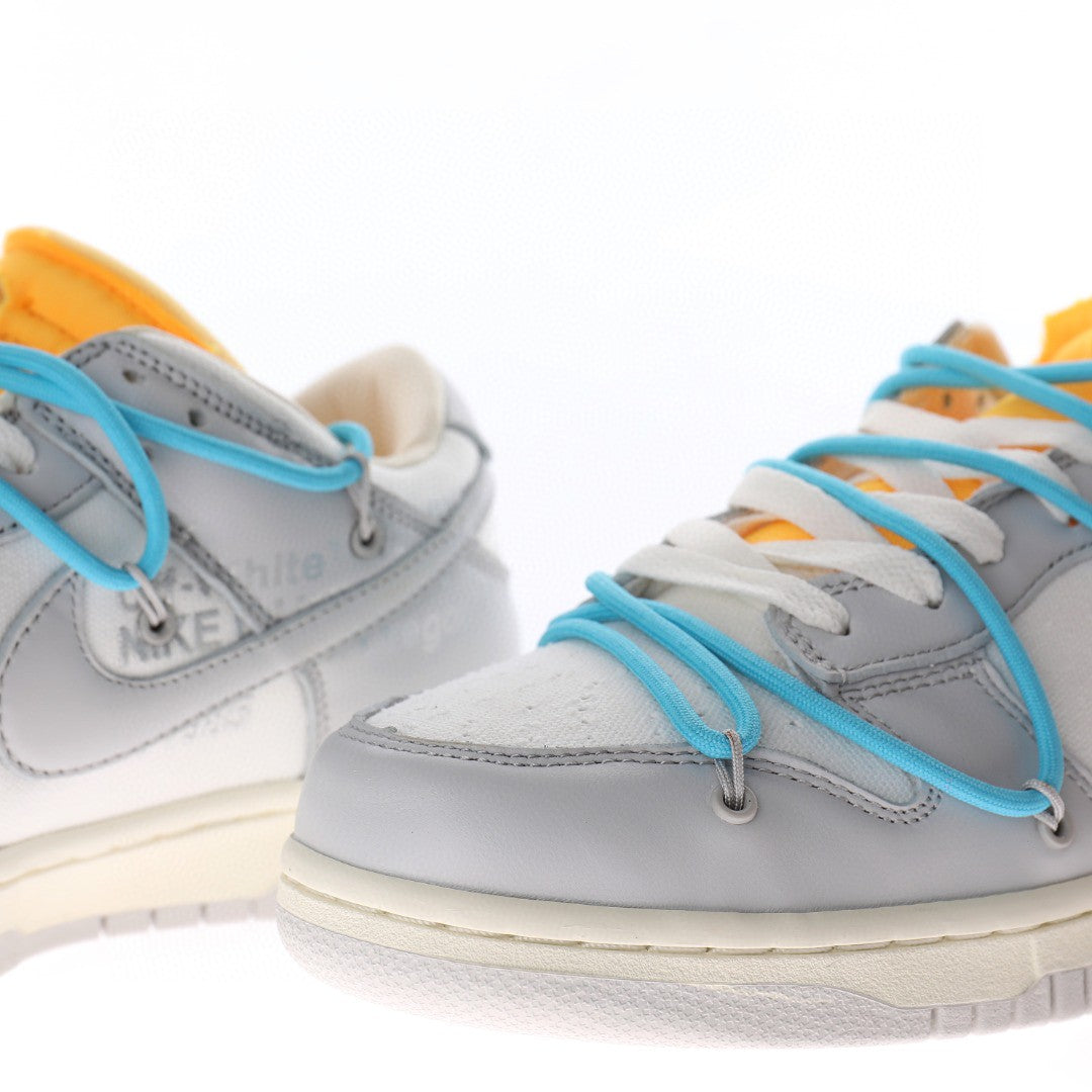 Nike Dunk Low Off-White Azzurre