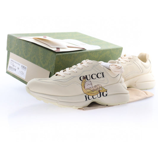 Gucci Rhyton White Gatto e Banana