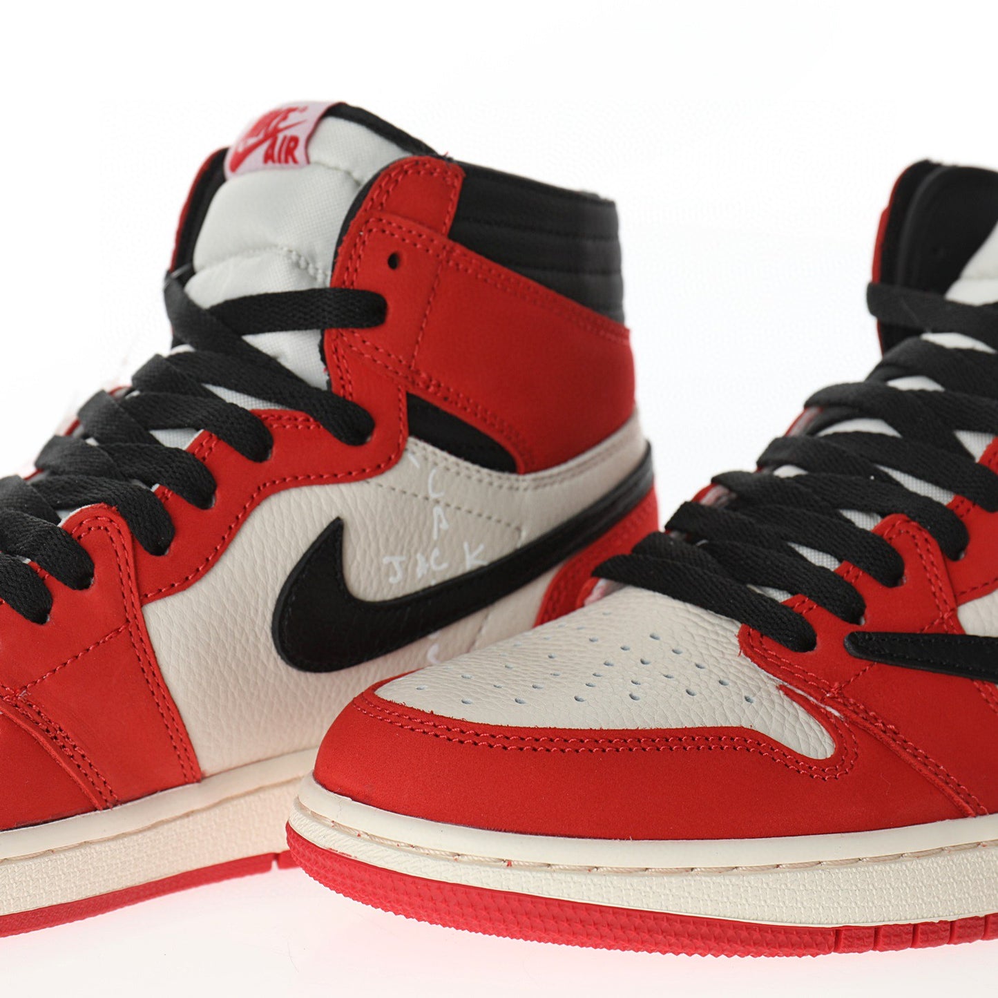 Air Jordan 1 X Travis Scott Red Costumizzate