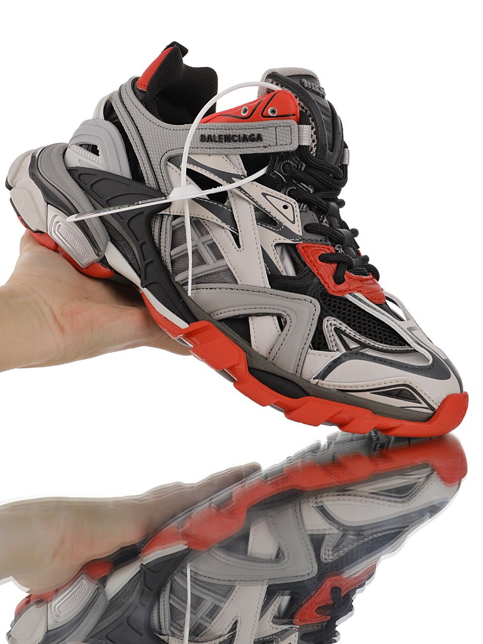 Balenciaga Track Argento