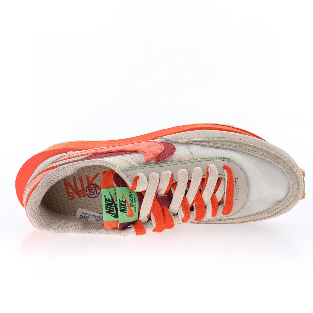 Nike LD Waffle sacai Clot Net Orange