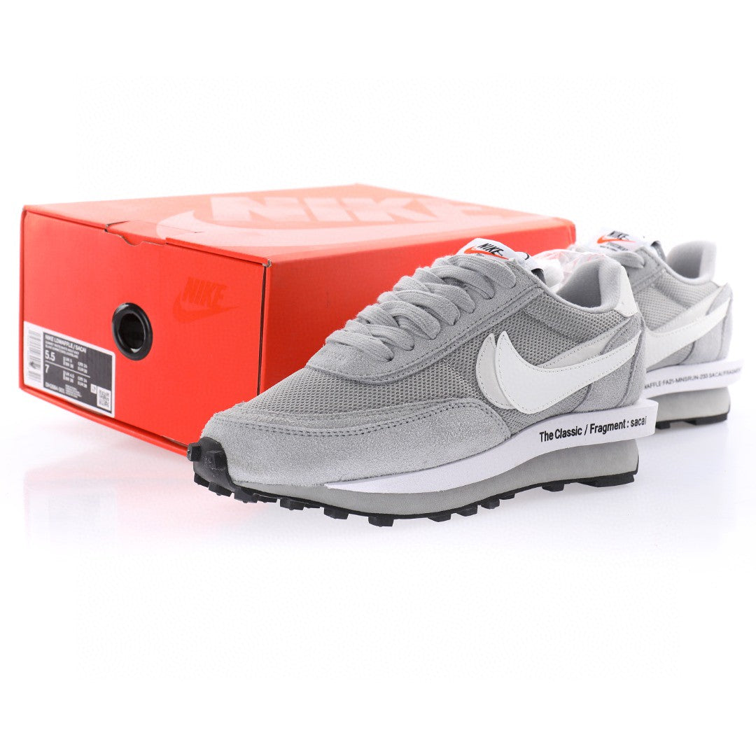 Nike LD Waffle sacai Fragment design Smoke Grey