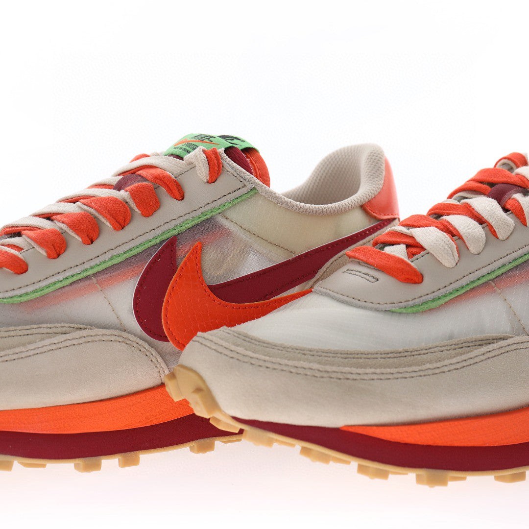 Nike LD Waffle sacai Clot Net Orange