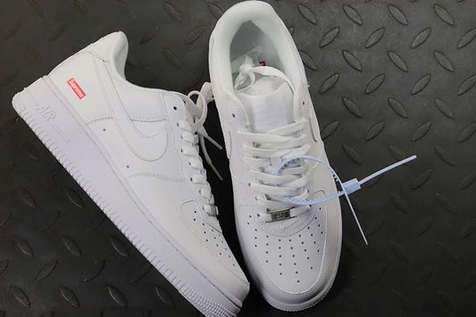 Air Force x supreme white