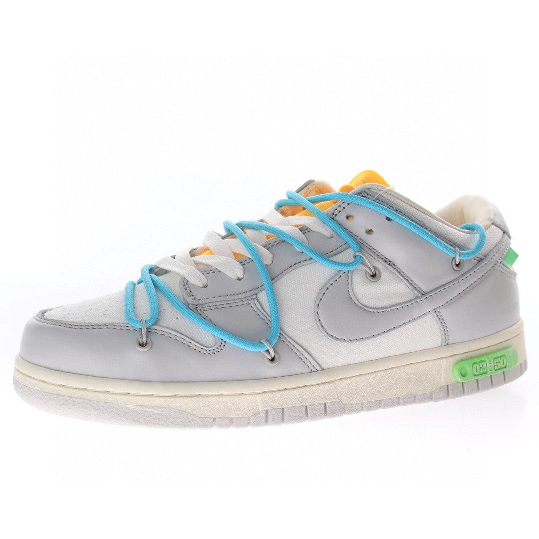 Nike Dunk Low Off-White Azzurre