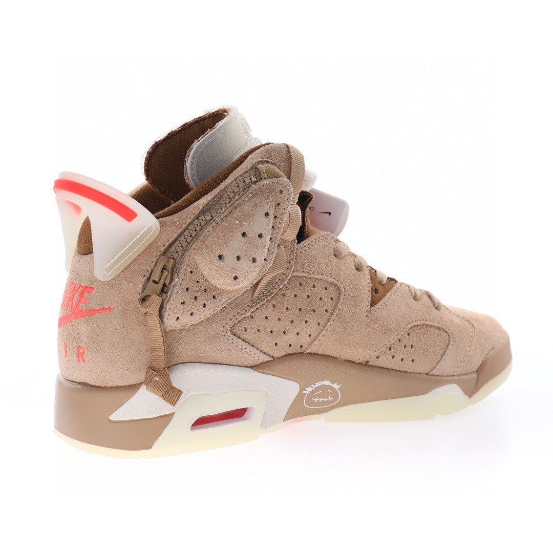 Air Jordan 6 Retro Travis Scott 'British Khaki'