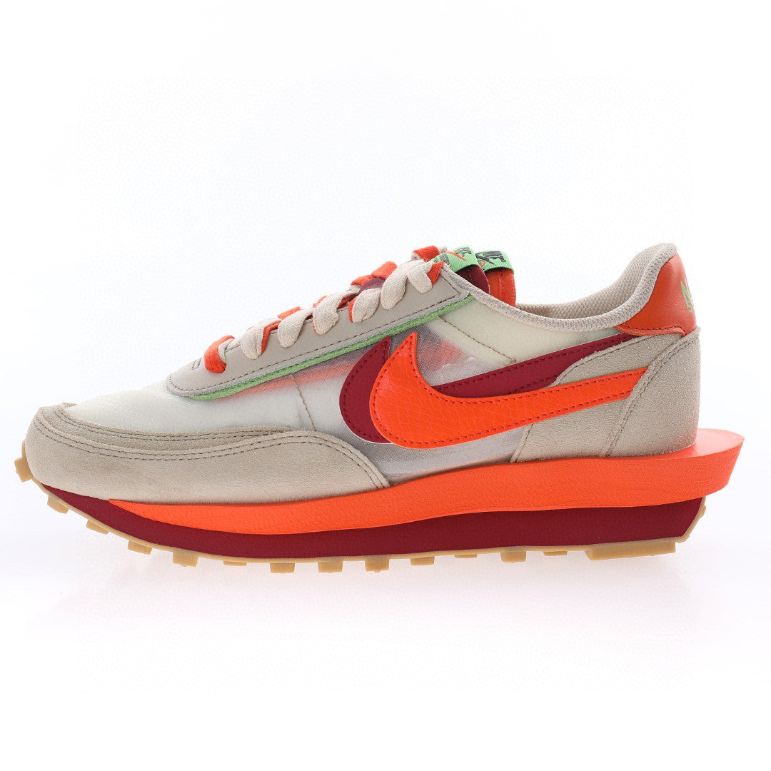 Nike LD Waffle sacai Clot Net Orange