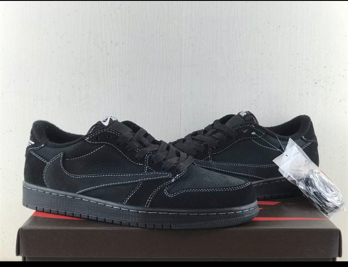 Air Jordan 1 Low "Travis Scott Black Phantom" Type 142
