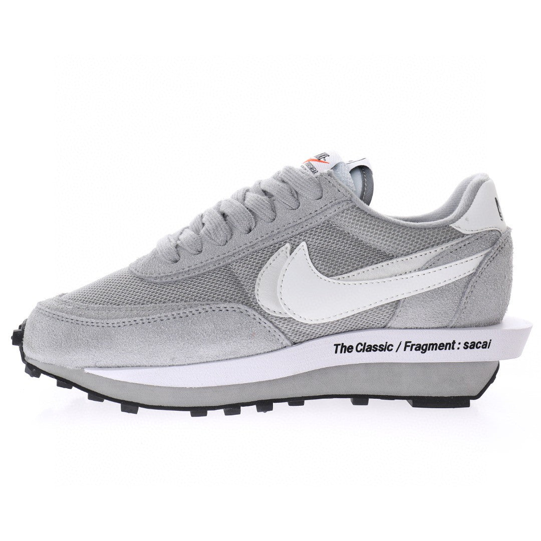 Nike LD Waffle sacai Fragment design Smoke Grey