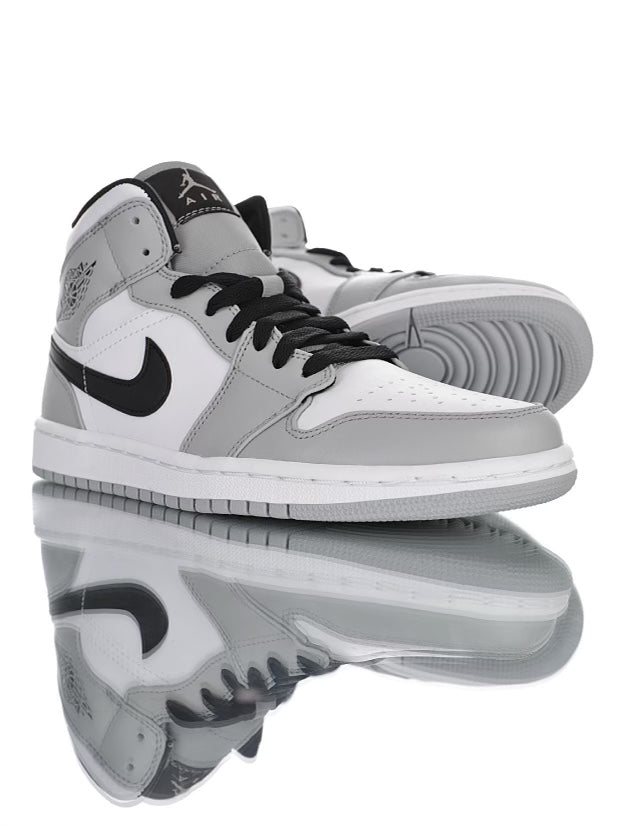 Air Jordan 1 Mid Light Smoke Grey