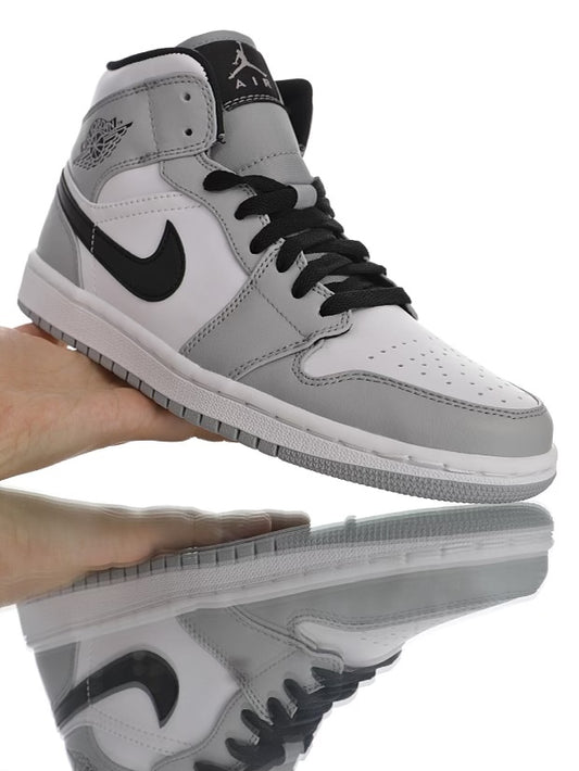 Air Jordan 1 Mid Light Smoke Grey