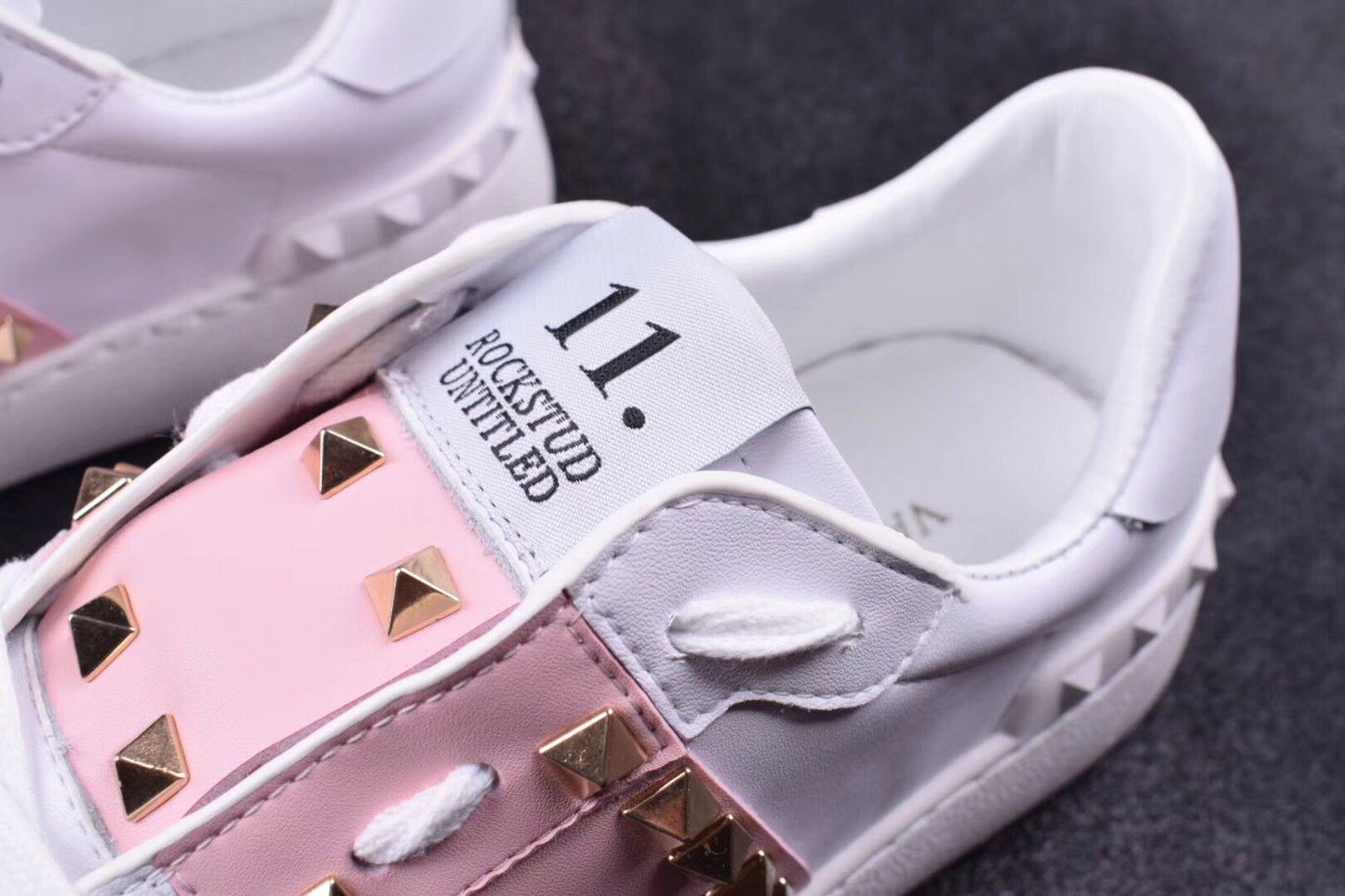 Valentino Bianche&Rosa Rockstud