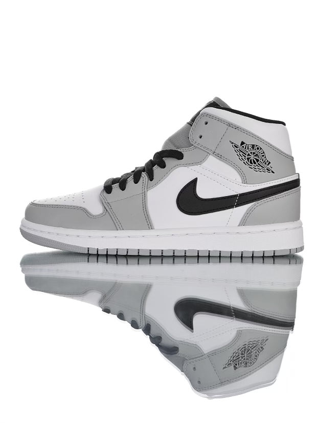 Air Jordan 1 Mid Light Smoke Grey