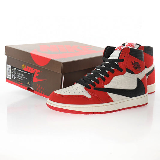 Air Jordan 1 X Travis Scott Red Costumizzate