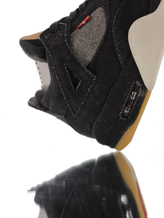 Air Jordan 4 Retro Levi's Black
