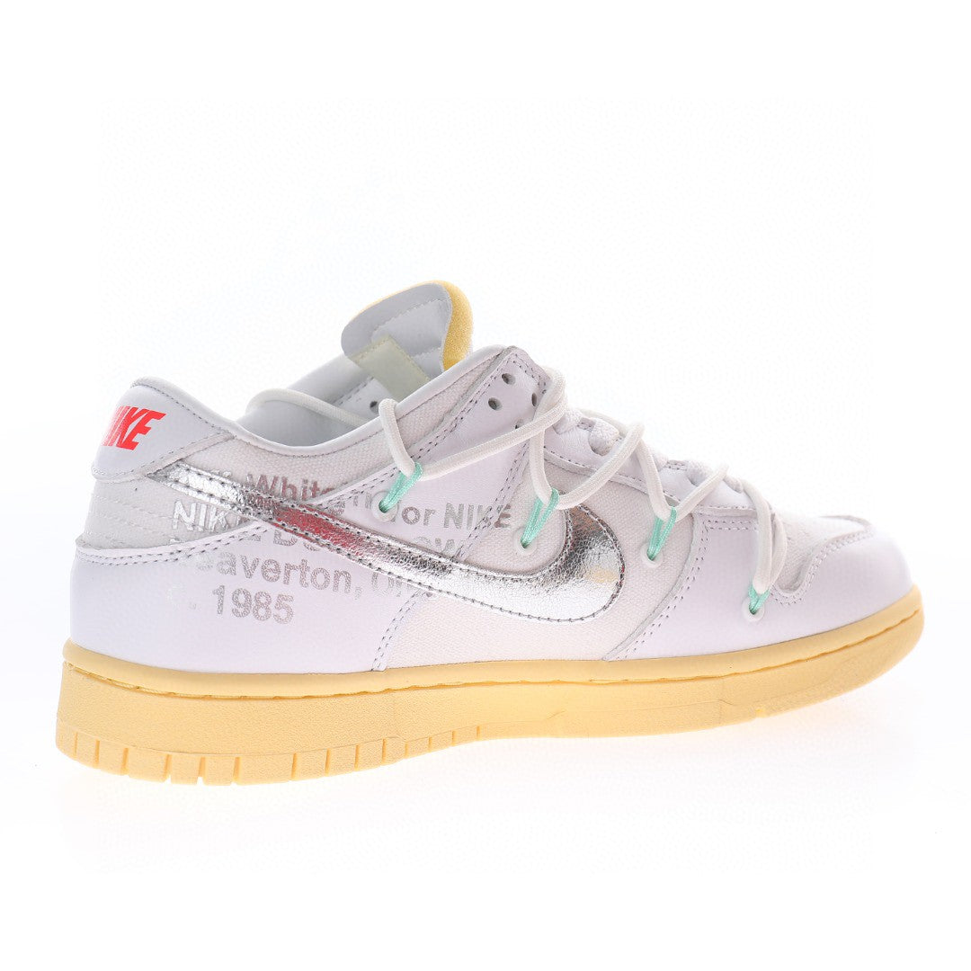 Nike x Off-White Dunk Low White&Yellow