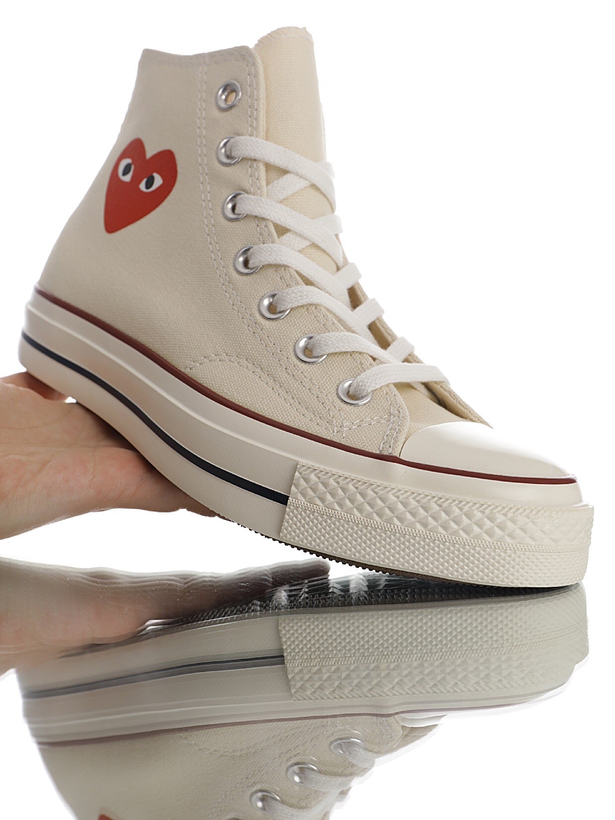 Converse x Comme des Garçons PLAY Chuck 70