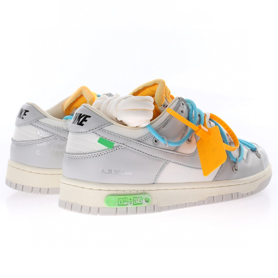 Nike Dunk Low Off-White Azzurre