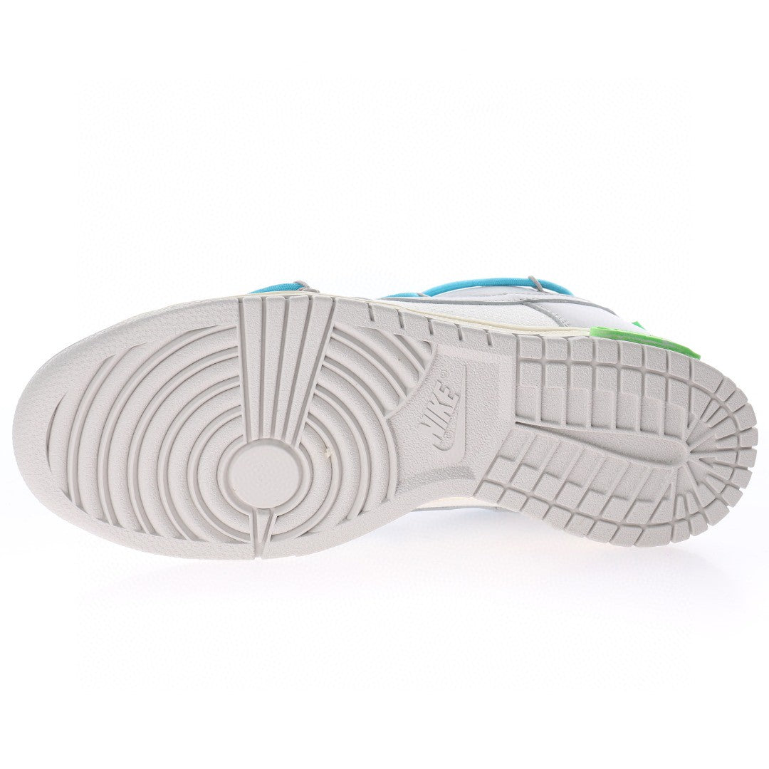 Nike Dunk Low Off-White Azzurre