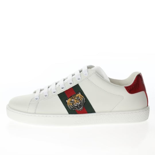Gucci Ace Shoes White Leone