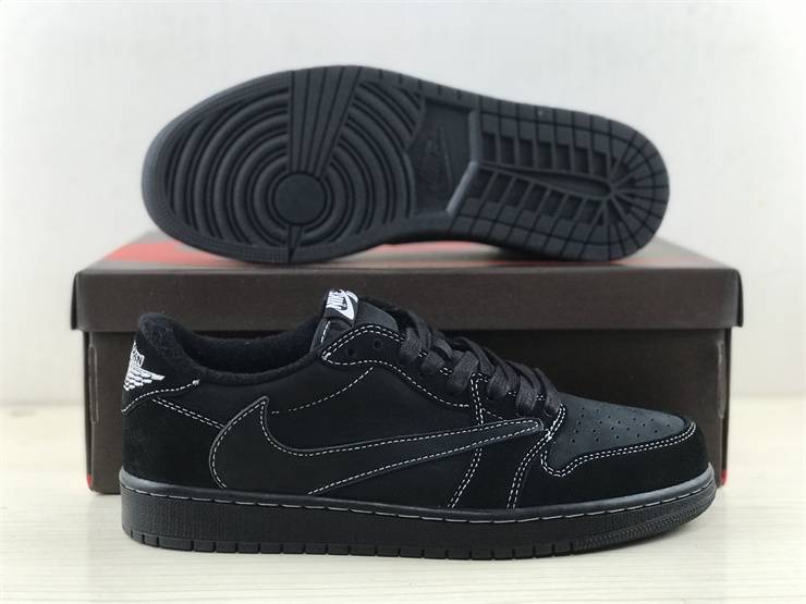 Air Jordan 1 Low "Travis Scott Black Phantom" Type 142