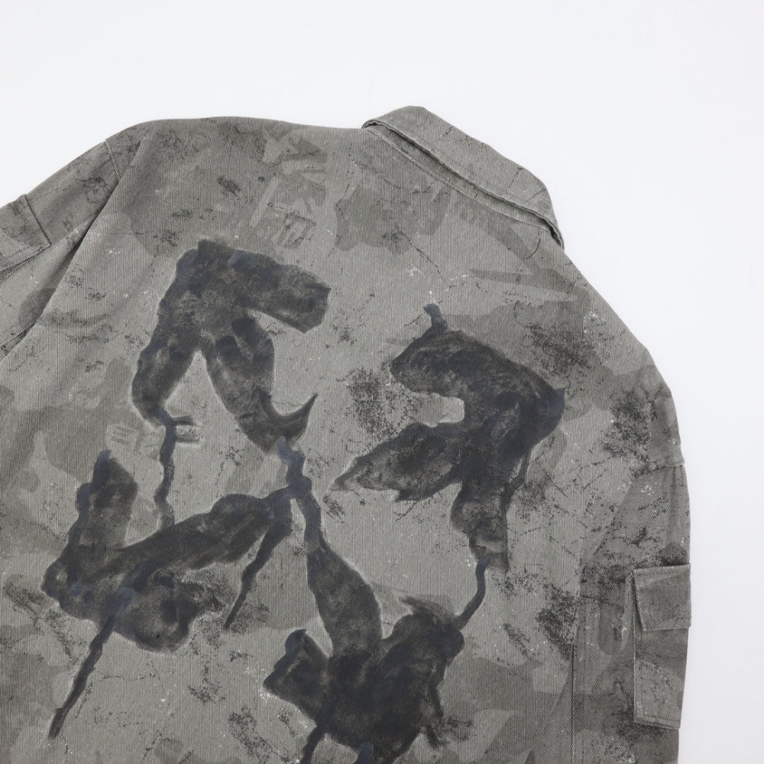 Camicia Giacca Off White