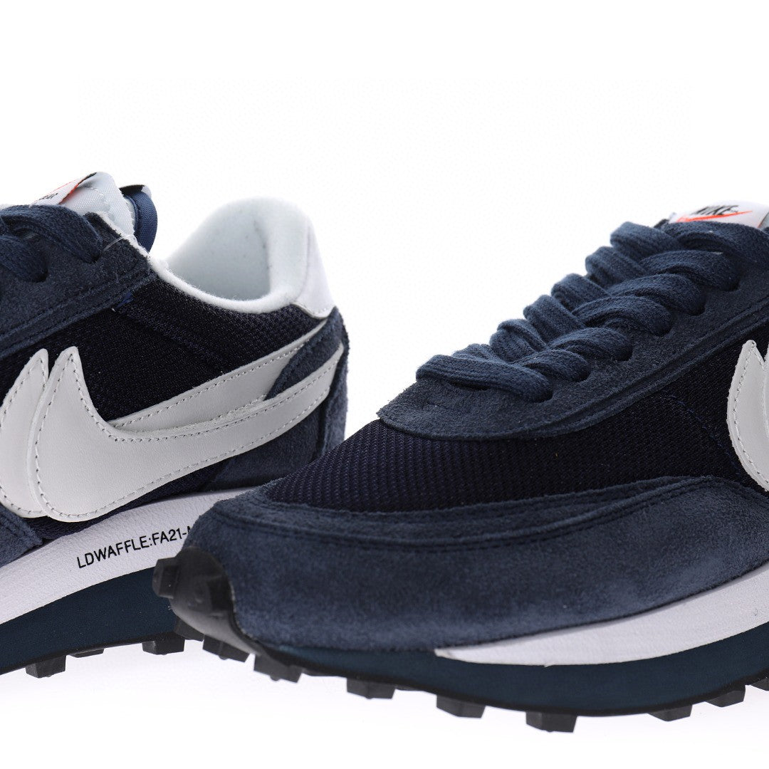 Nike LD Waffle sacai Fragment design Blue Void