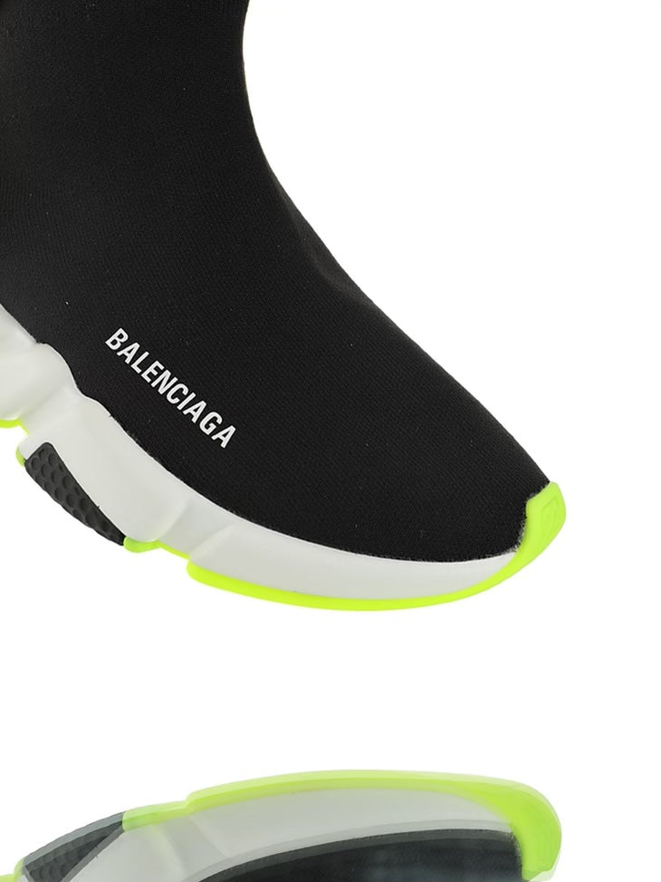 Balenciaga Speed Trainer Black&White Yellow