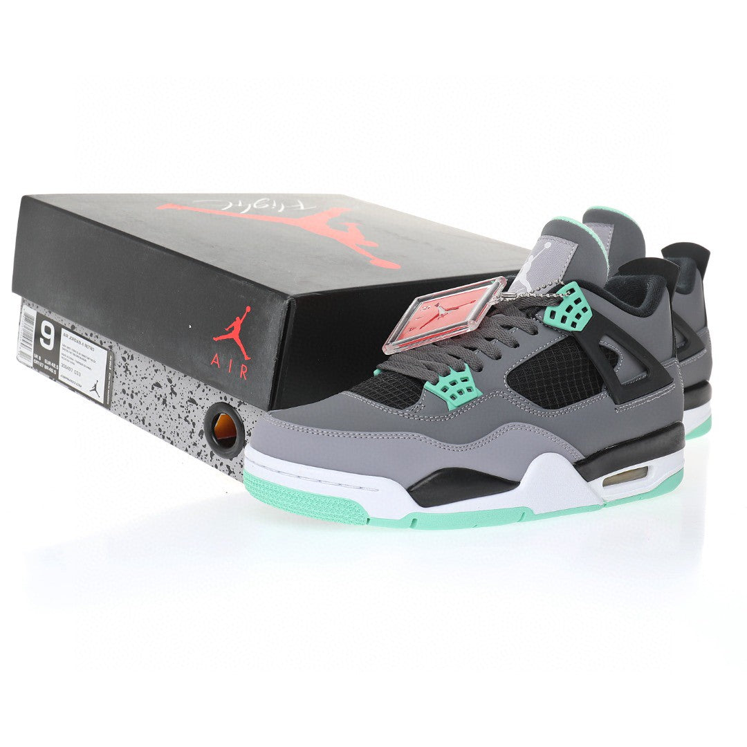 Air Jordan 4 Retro Green Glow