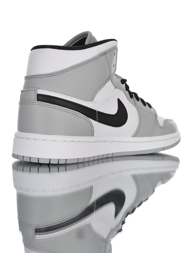Air Jordan 1 Mid Light Smoke Grey