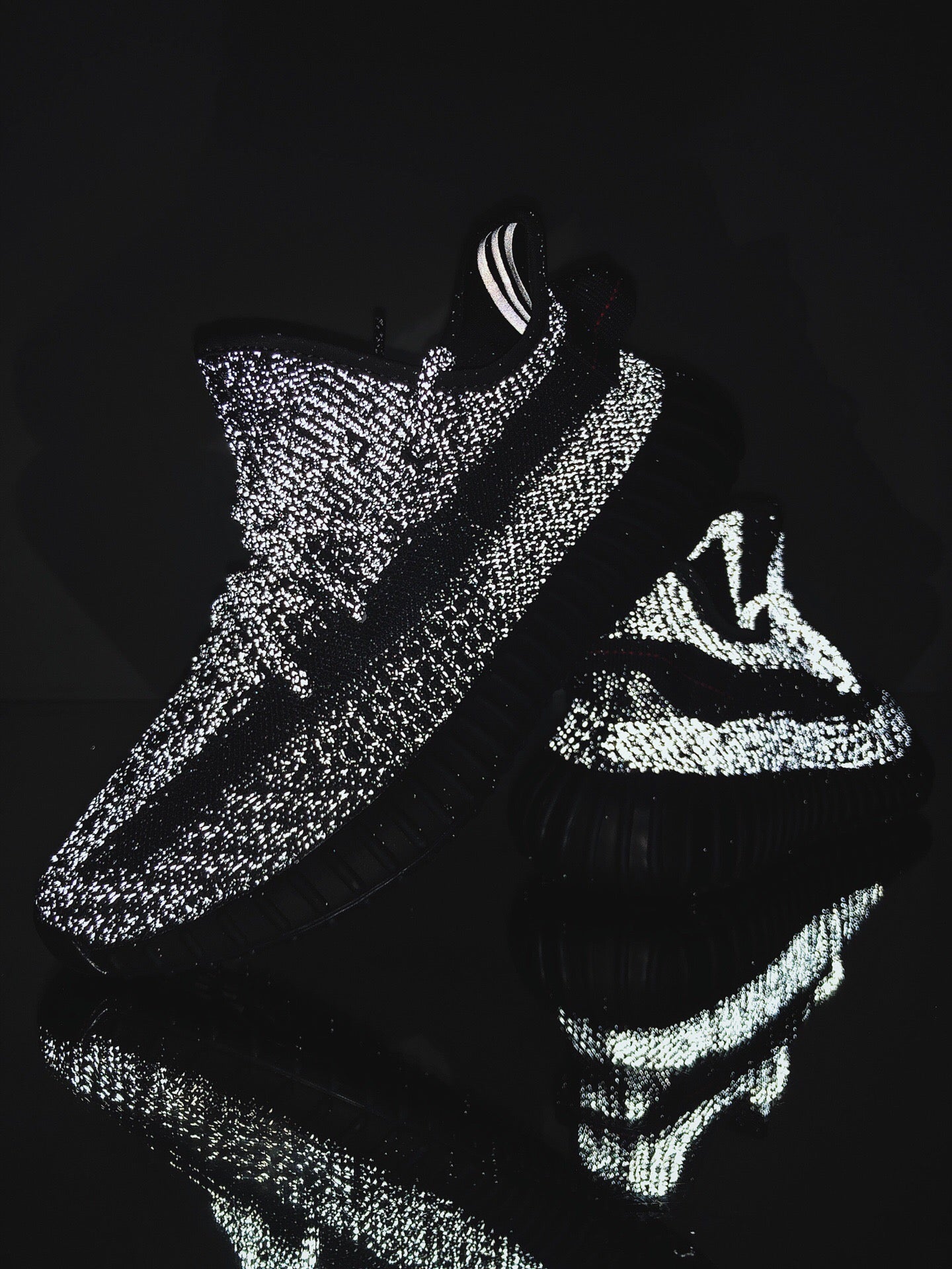 Yeezy Boost 350 V2 Black (Reflective)