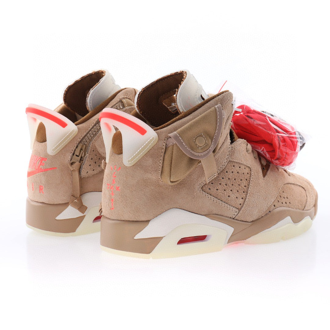 Air Jordan 6 Retro Travis Scott 'British Khaki'
