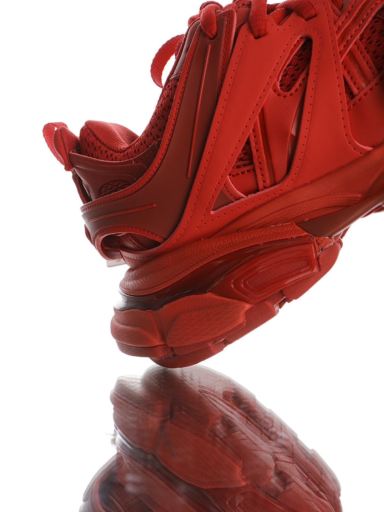 Balenciaga Track Rosso scuro