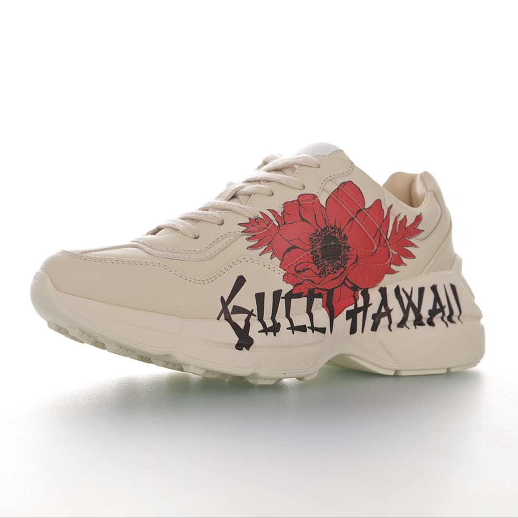 Gucci Rhyton Fiore Away White