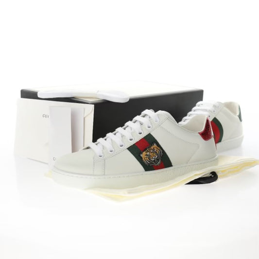 Gucci Ace Shoes White Leone