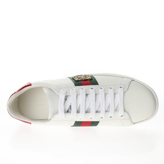 Gucci Ace Shoes White Leone