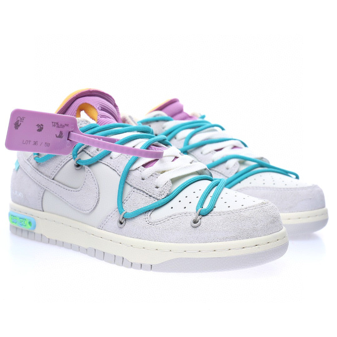 Nike Dunk Low Off-White celesti