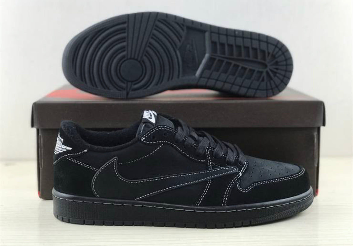 Air Jordan 1 Low "Travis Scott Black Phantom" Type 142