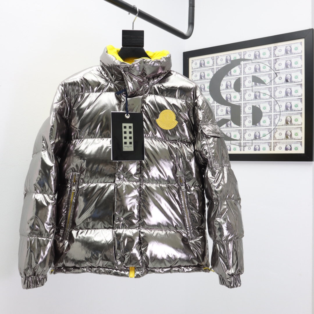 Moncler Jacket Reversibile GIALLO/ARGENTO